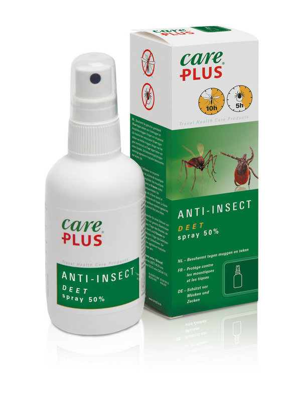 ANTI INSECTS REPELLENT SPRAY 50% DEET 60 ML CARE PLUS