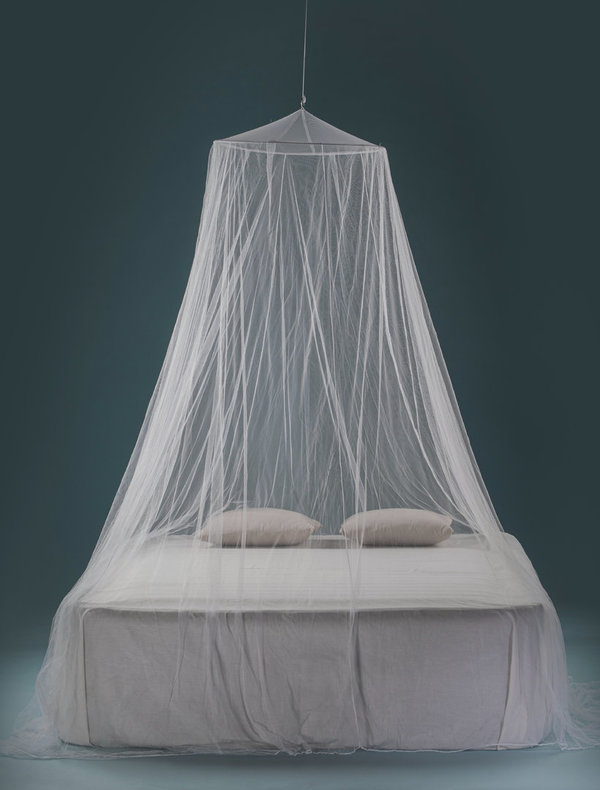 Impregnated travel mosquito net for one and two people, no openings and mesh 256 - BANGLA